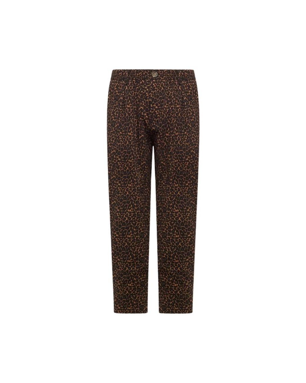 Pierre Louis Mascia Brown Straight Trousers