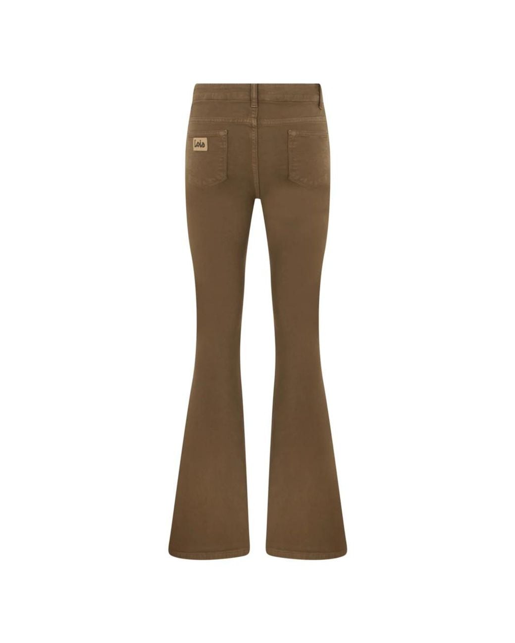 Flared Jeans Lois en coloris Brown