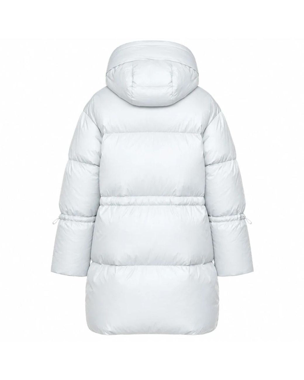 Moorer Blue Justine Long Jacket
