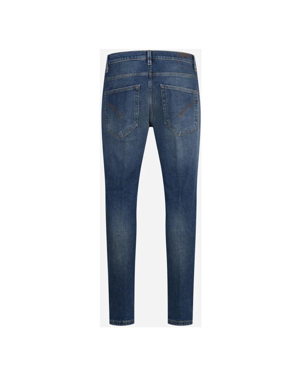 Dondup Blue Slim Fit Jeans for men