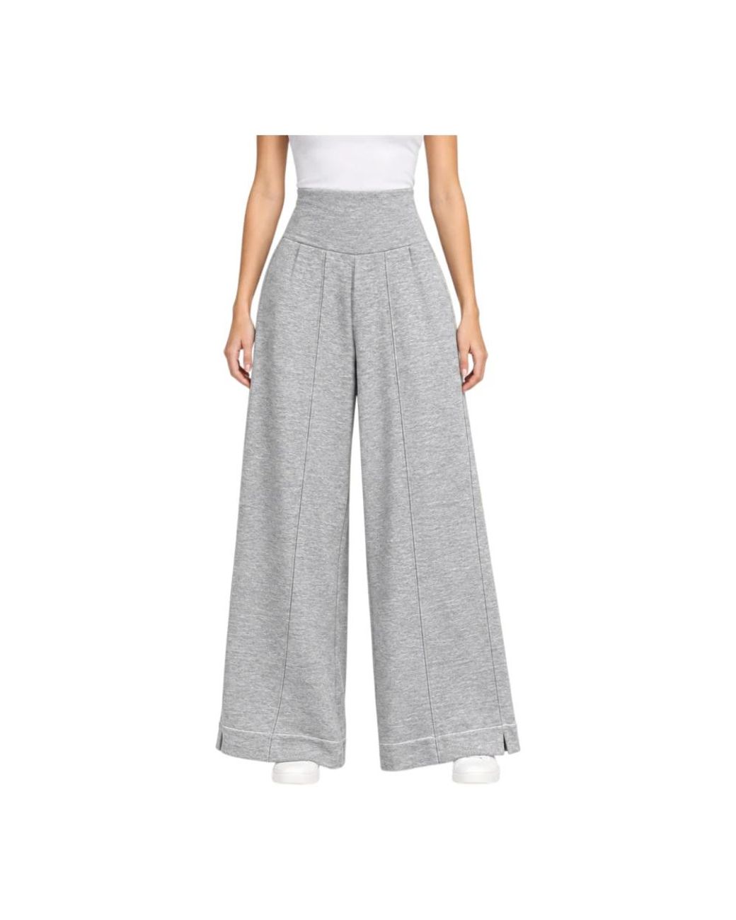 Made In Tomboy Gray Wide Trousers