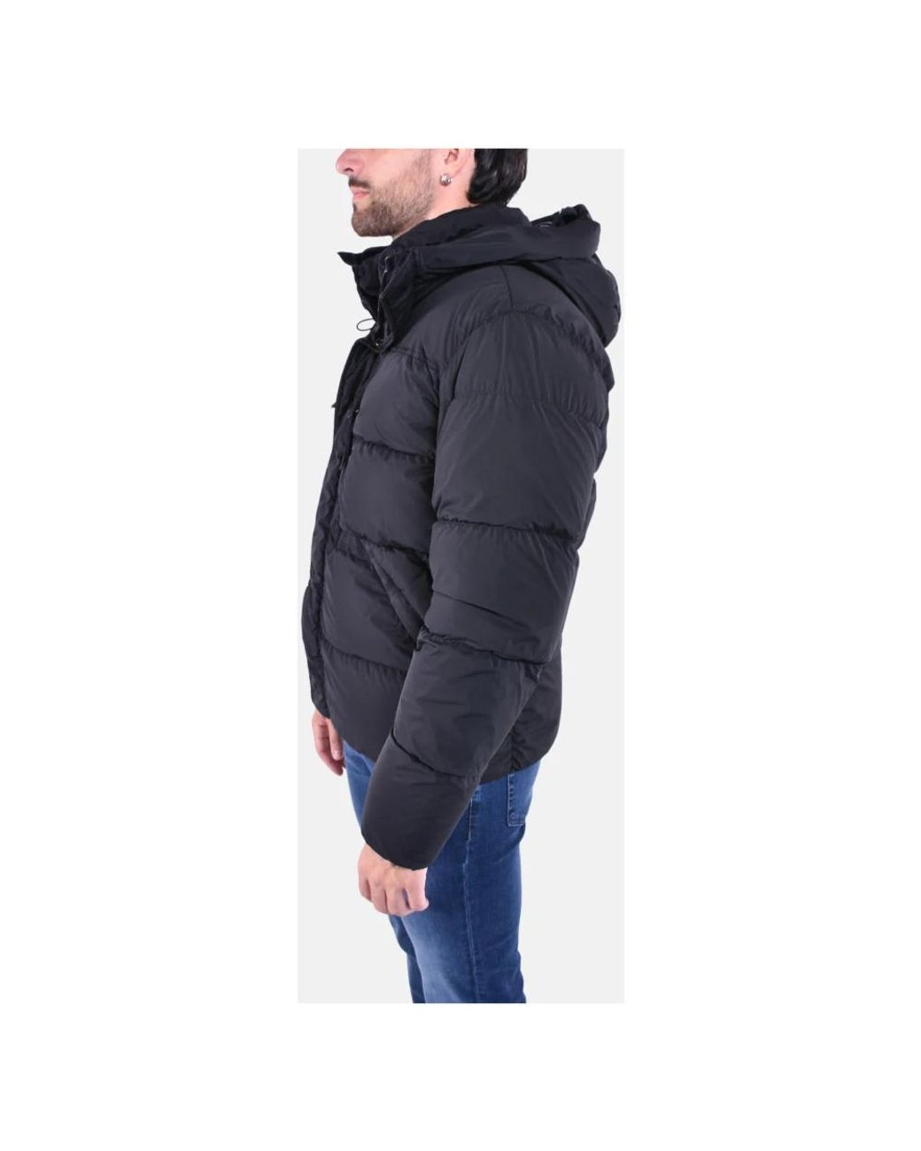 C P Company Blue Winter Jackets for men