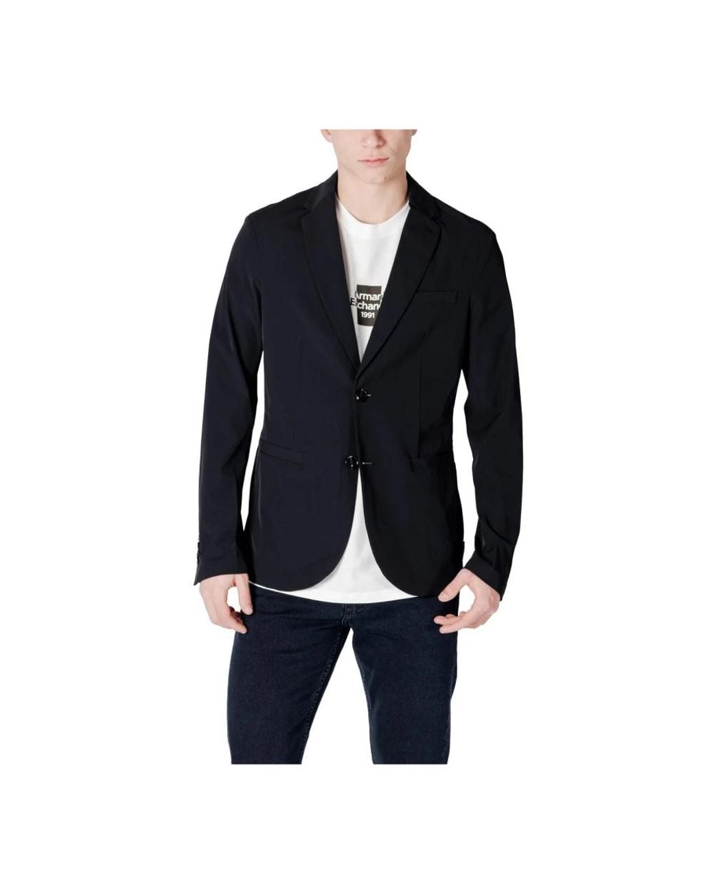 ARMANI EXCHANGE Blue Blazers for men