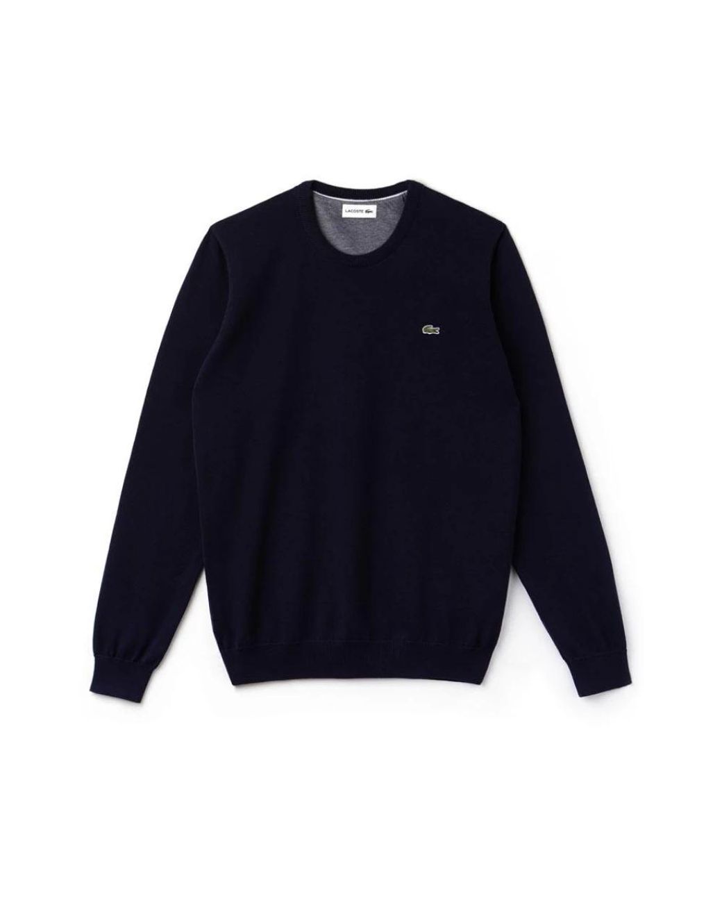 Lacoste Blue Round-Neck Knitwear for men
