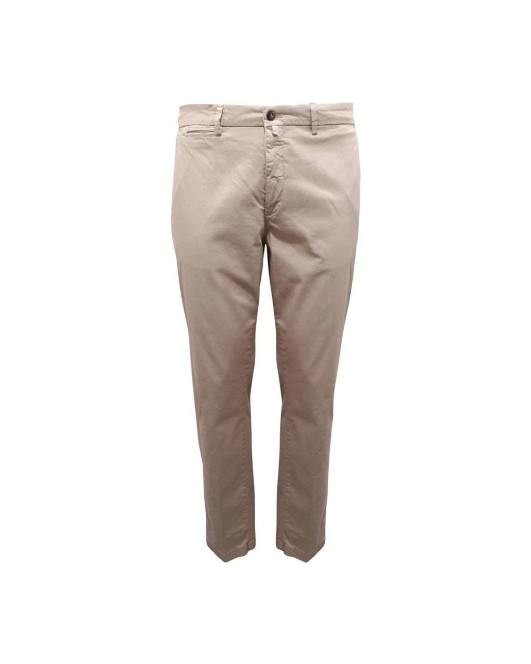 BRIGLIA Natural Slim-Fit Trousers for men