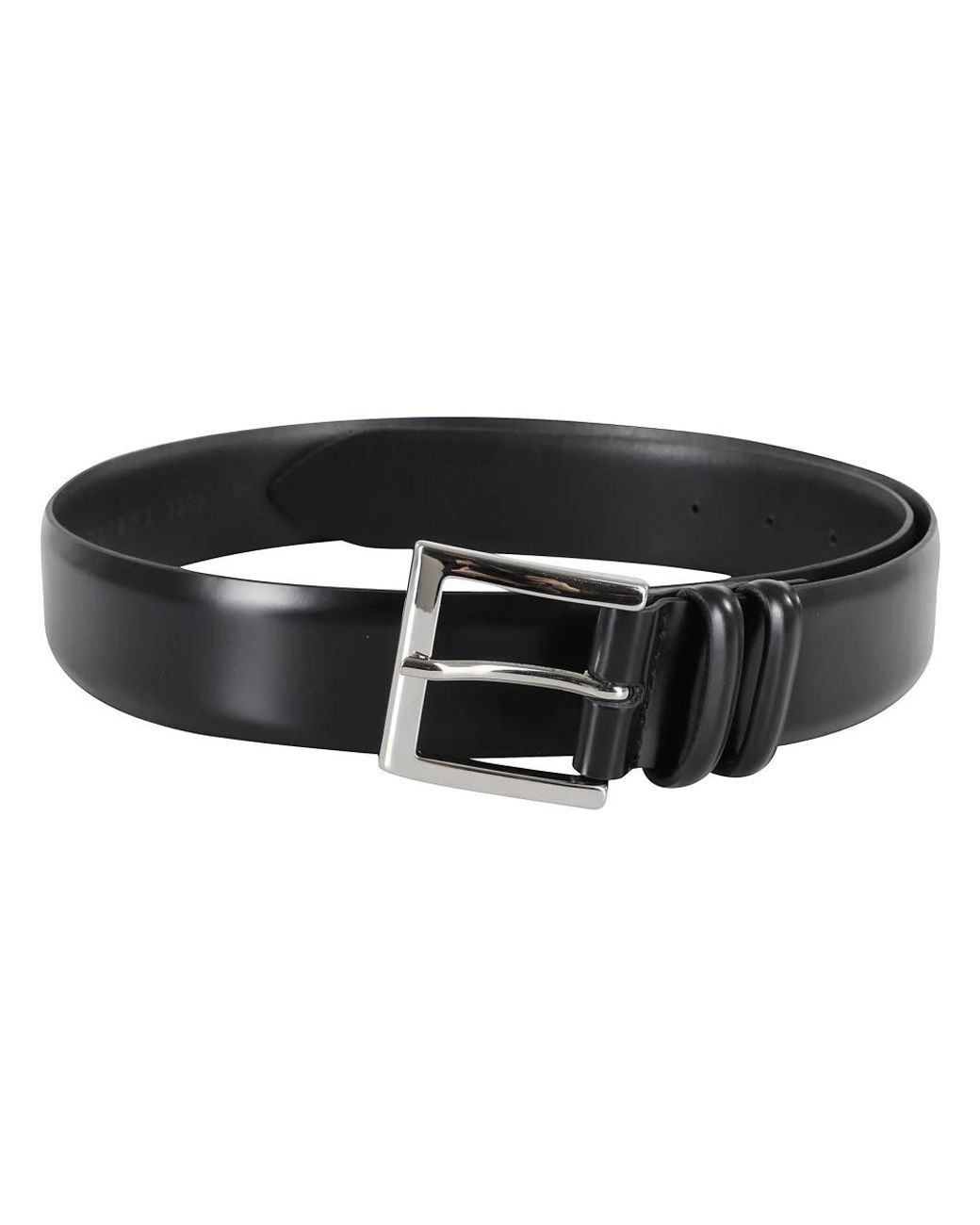 Orciani Ledergürtel in Black für Herren