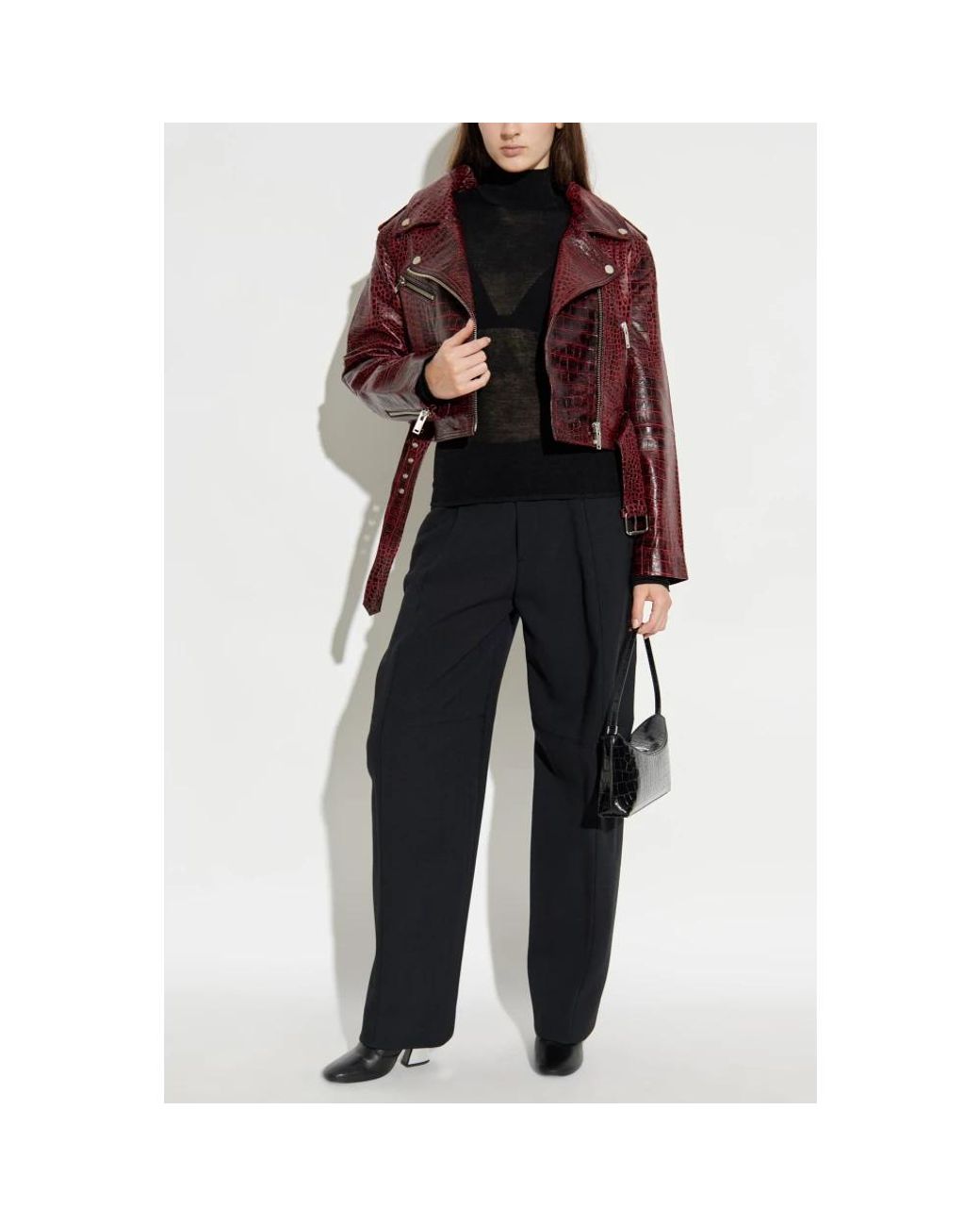 Leather Jackets di Gestuz in Red
