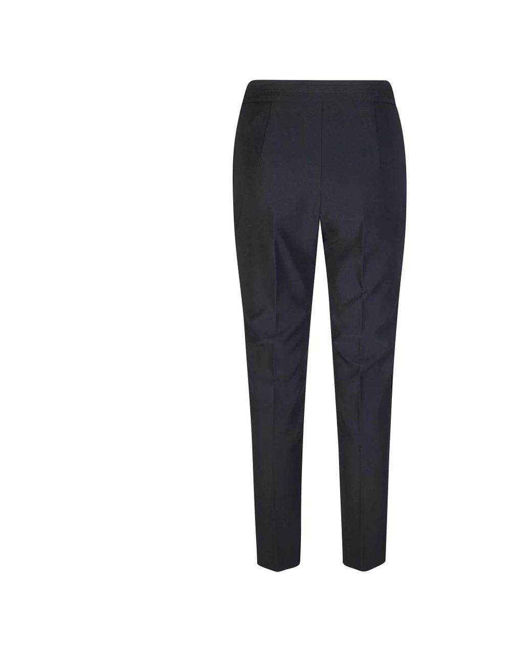 Elisabetta Franchi Blue Slim-Fit Trousers
