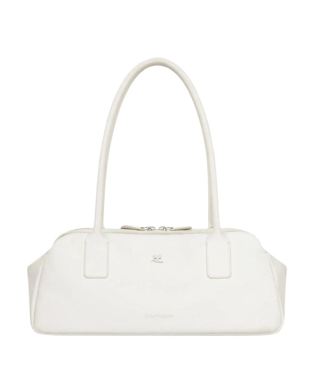 Courreges White Shoulder Bags