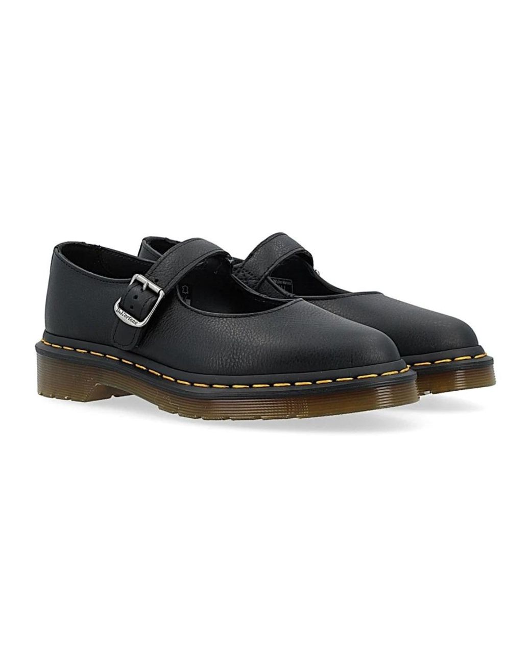 Dr. Martens Black Flat Shoes