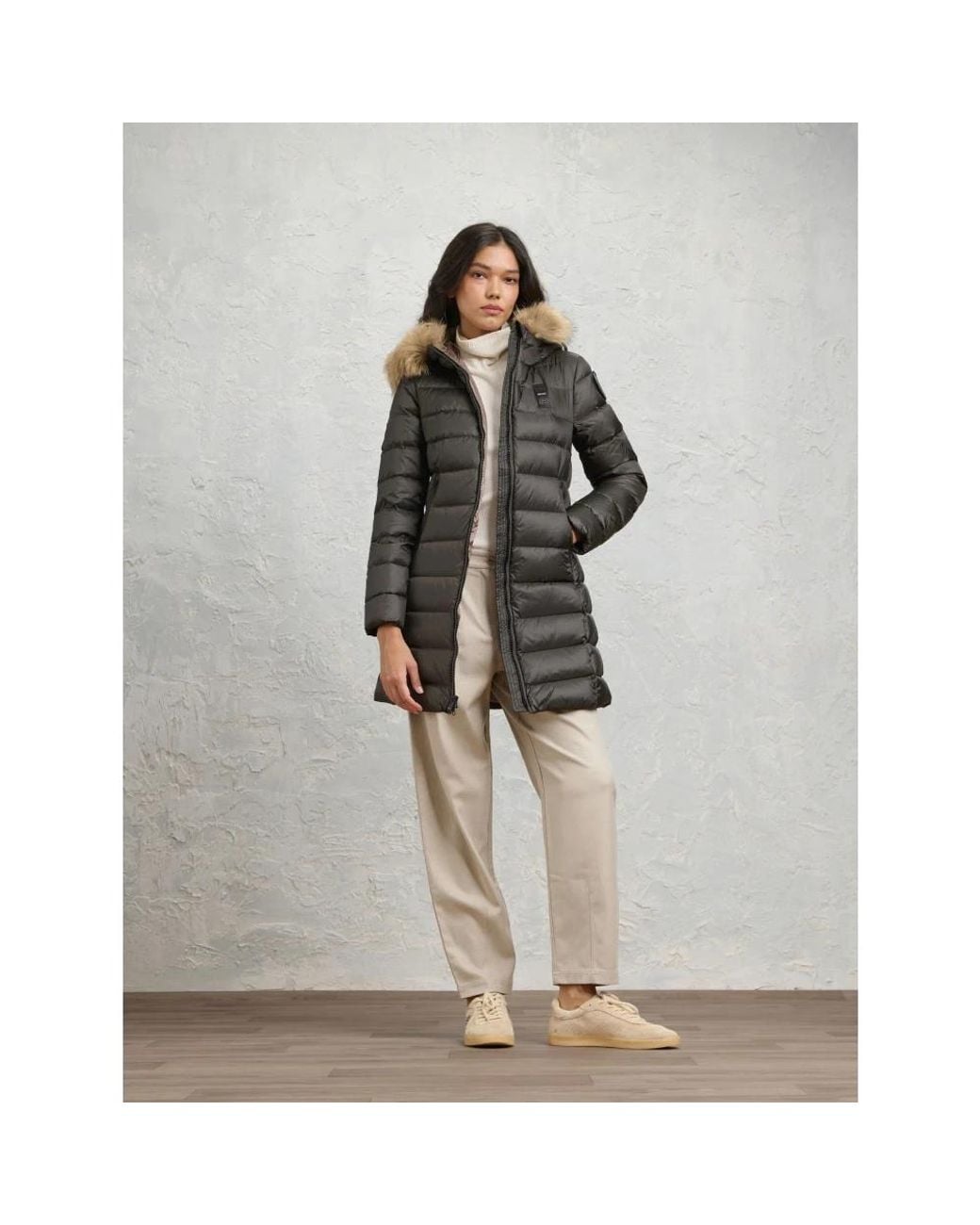 Blauer Black Down Coats