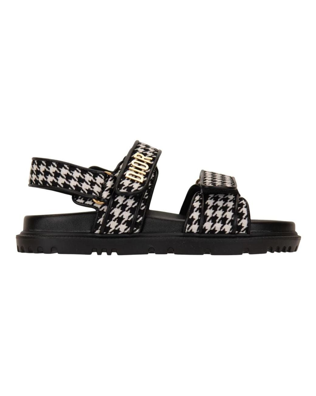 Flat Sandals Dior en coloris Black
