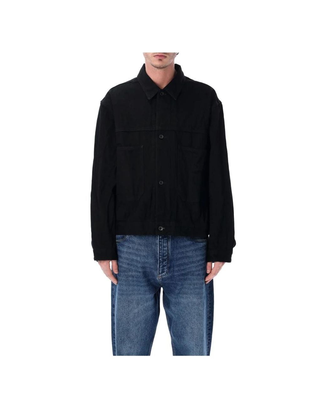 Studio Nicholson Black Denim Jackets for men