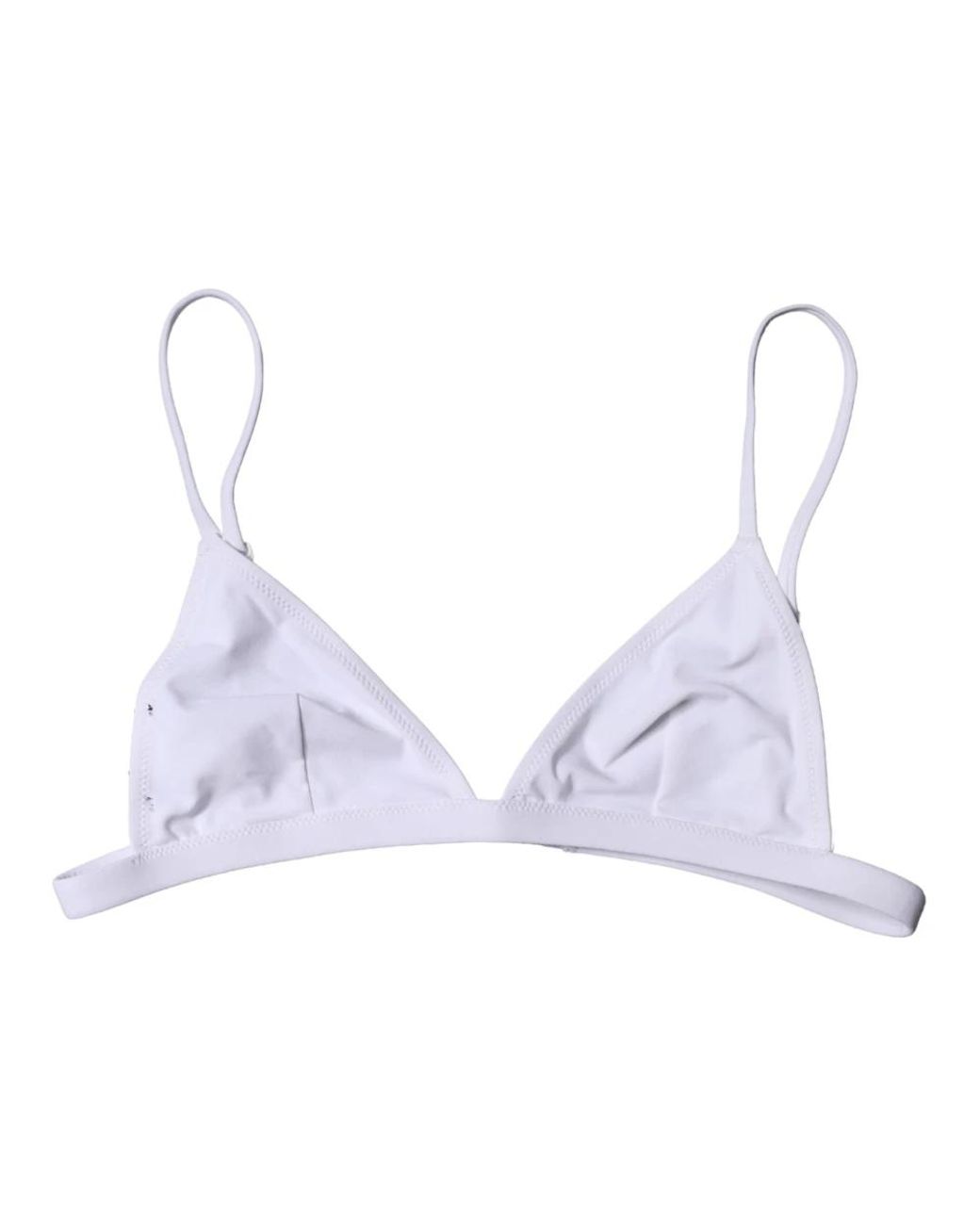 Dolce & Gabbana Triangle Bikini Top in het Multicolor