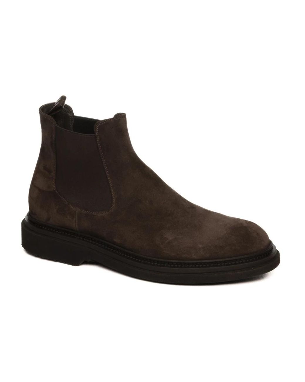 Pantanetti Black Chelsea Boots for men