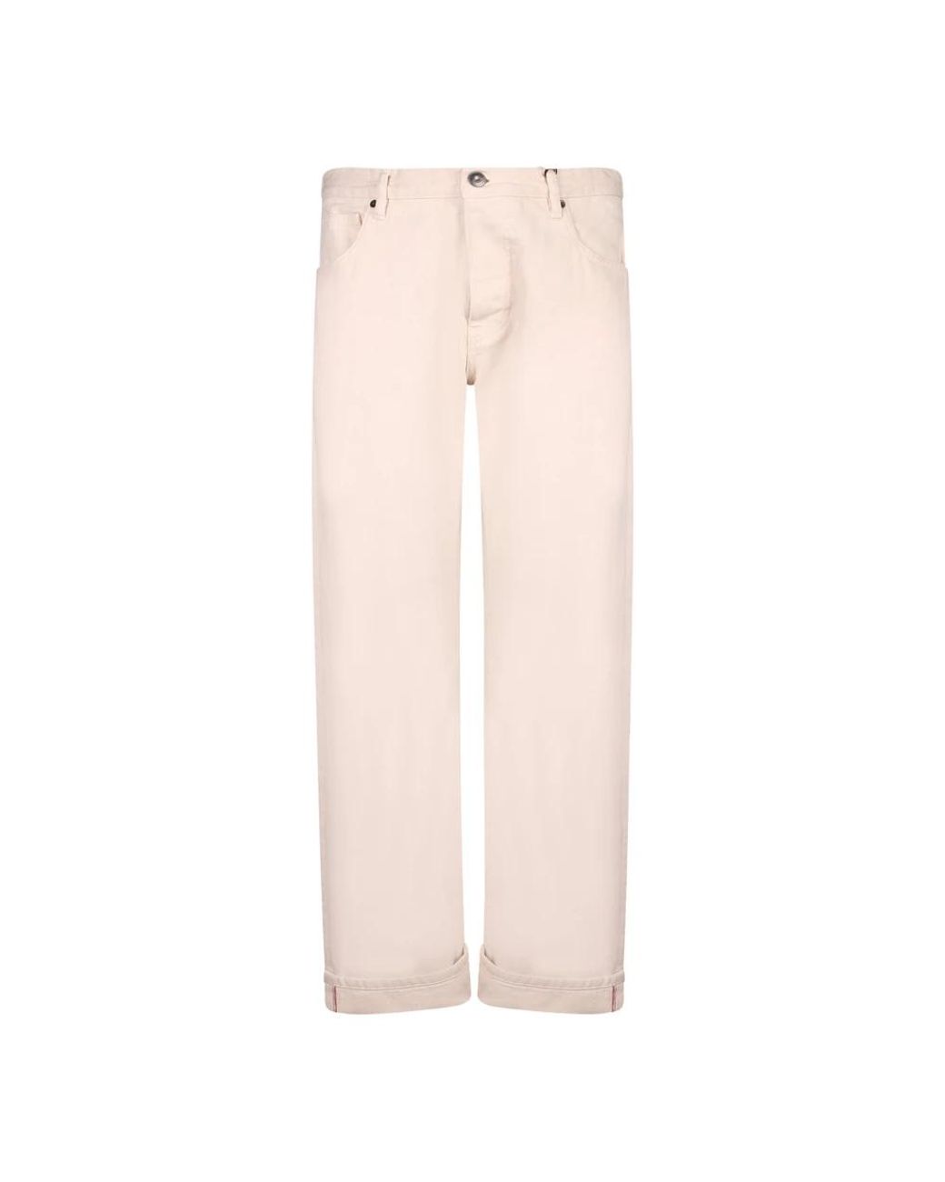 Amaranto Rechte Jeans in het Pink voor heren