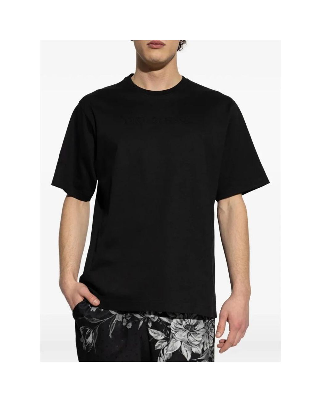 Dolce & Gabbana Black T-Shirts for men