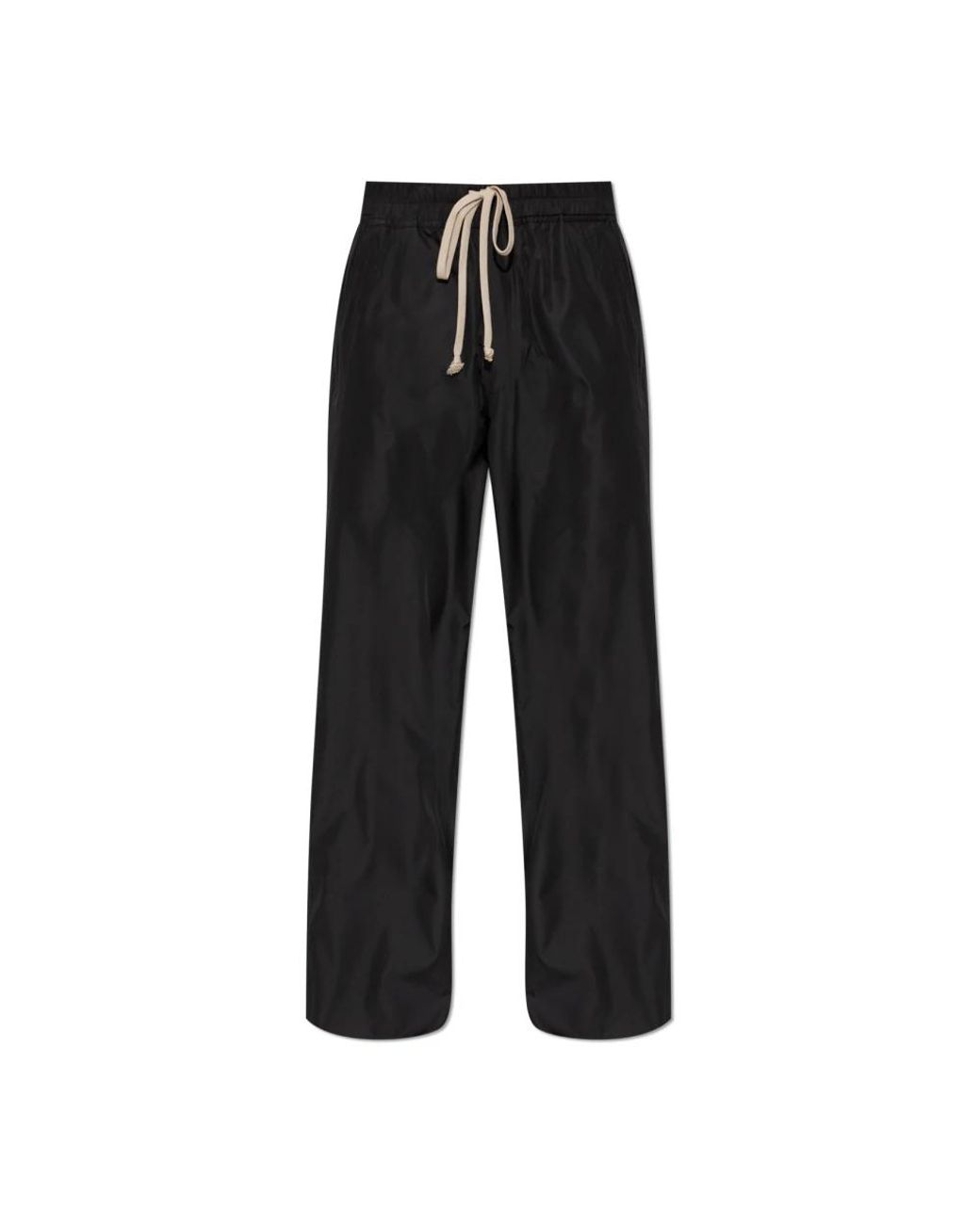 Rick Owens Black Wide Trousers