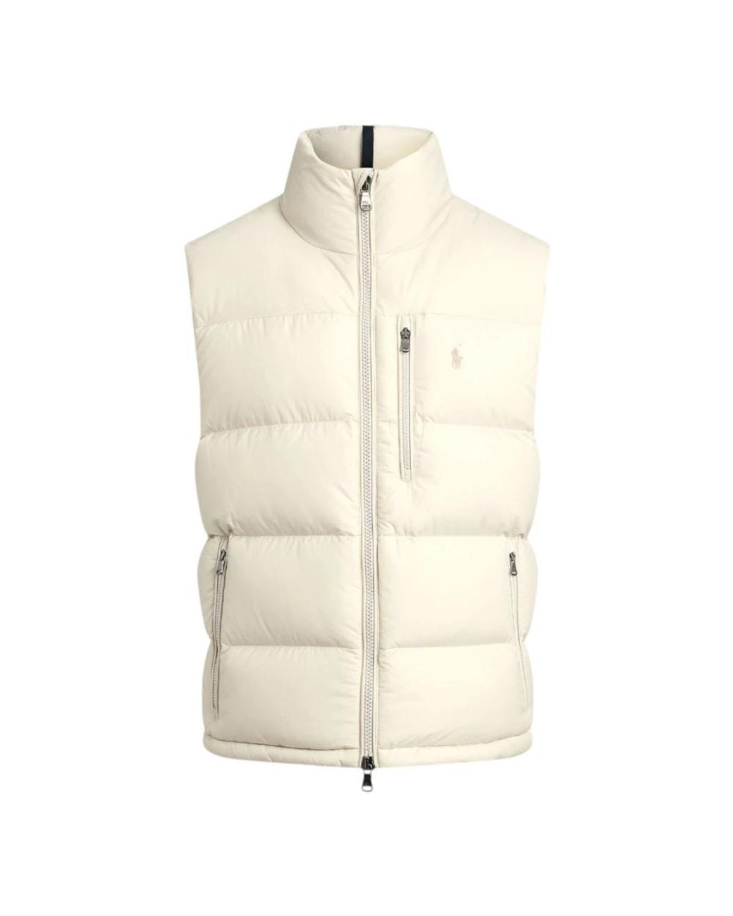 Ralph Lauren The Gorham Down Vest Basic Sand in het Natural voor heren