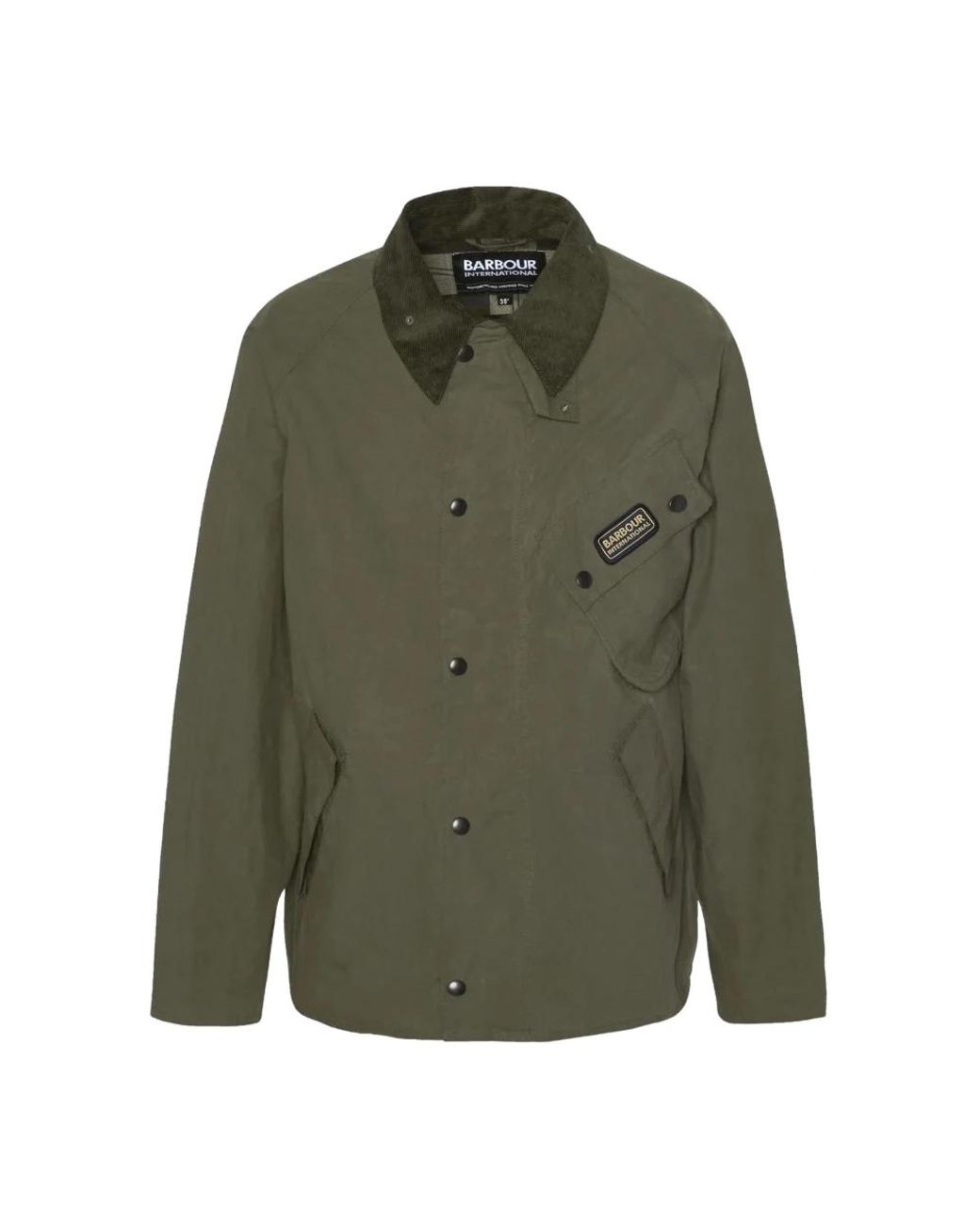 Barbour Jassen ,Groen ,Katoen Casual A7 Pacemaster Jas in het Green voor heren