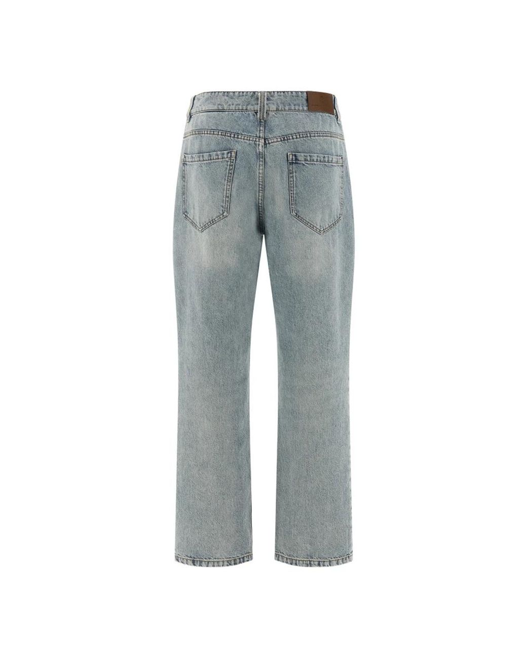 Brunello Cucinelli Blue Straight Fit Jeans