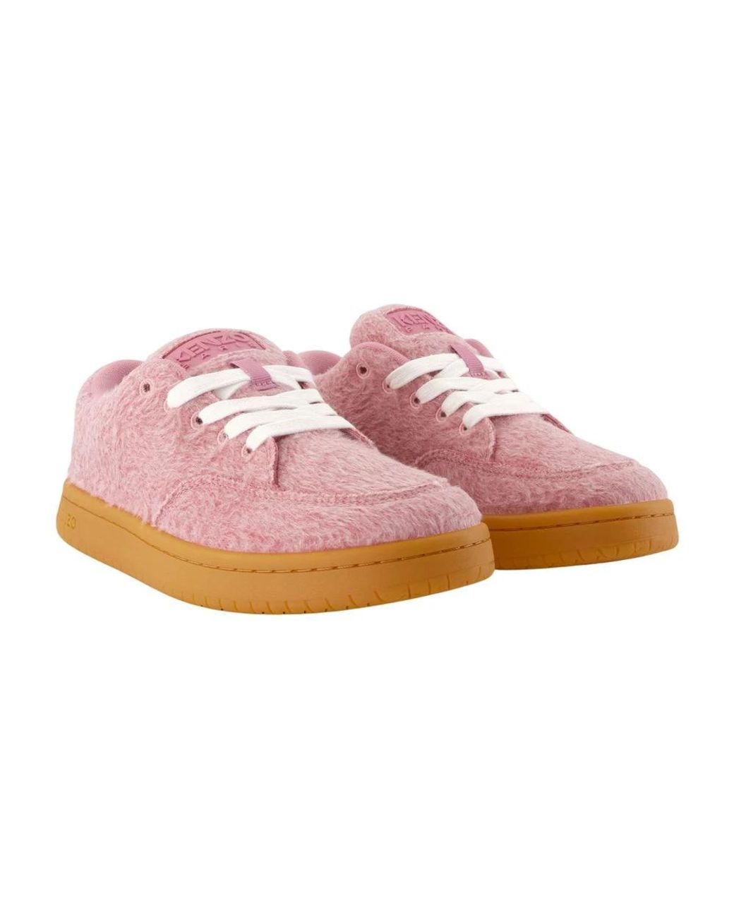 KENZO Pink Dome Low Top Sneakers