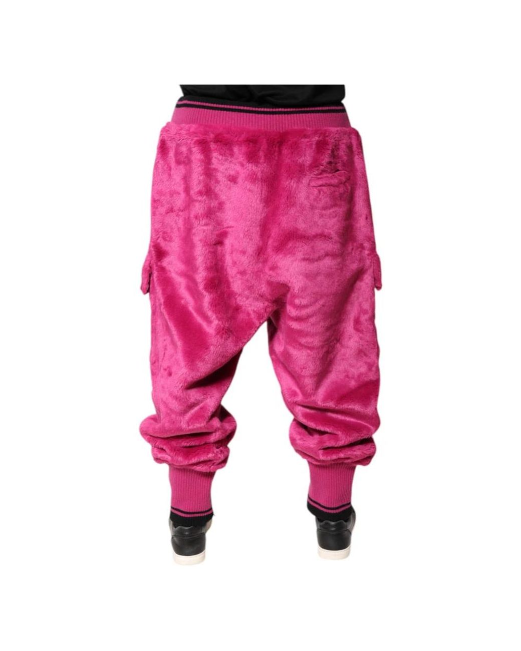 Dolce & Gabbana Pink Sweatpants for men