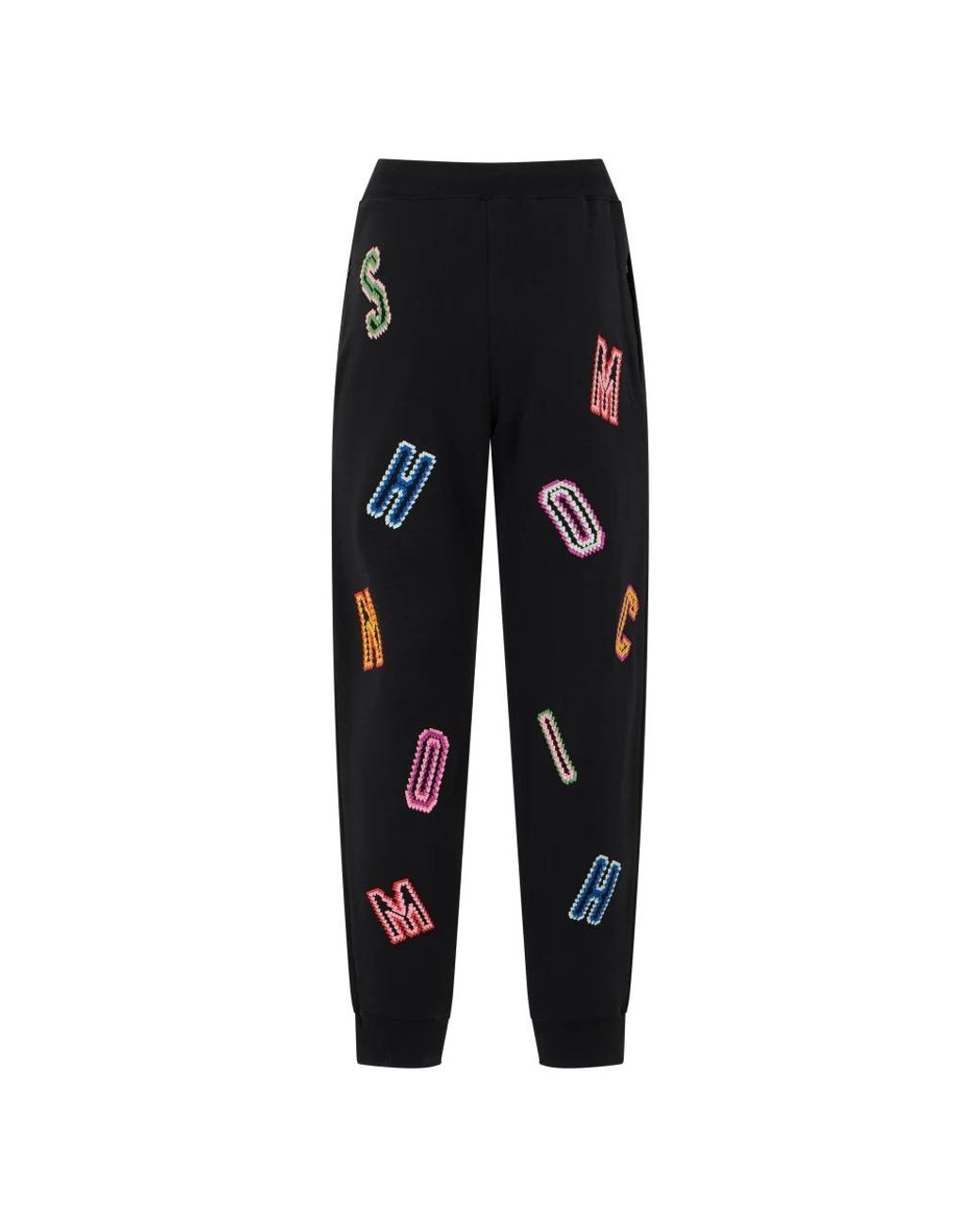 Sweatpants Moschino de color Black