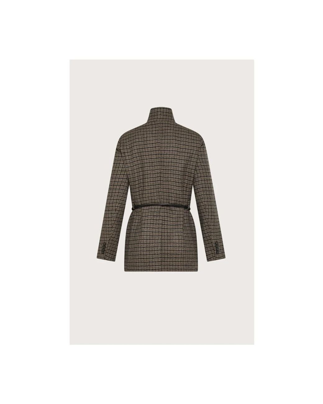 Seventy Gray Belted Coats