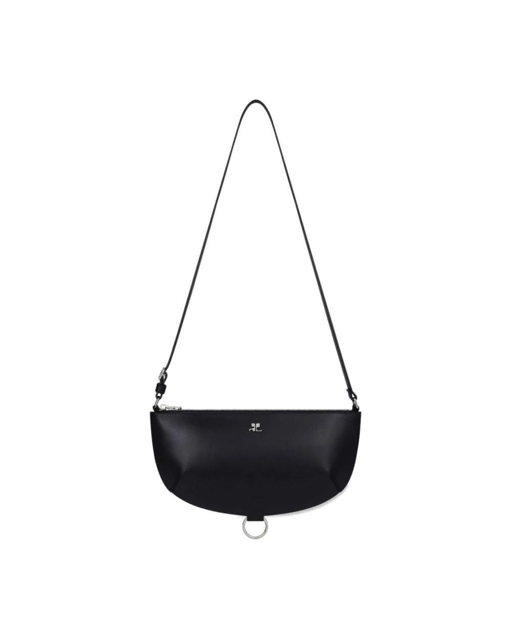 Courreges Black Shoulder Bags