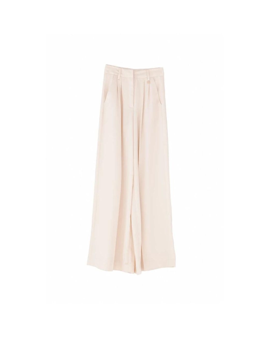 Fracomina Natural Wide Trousers