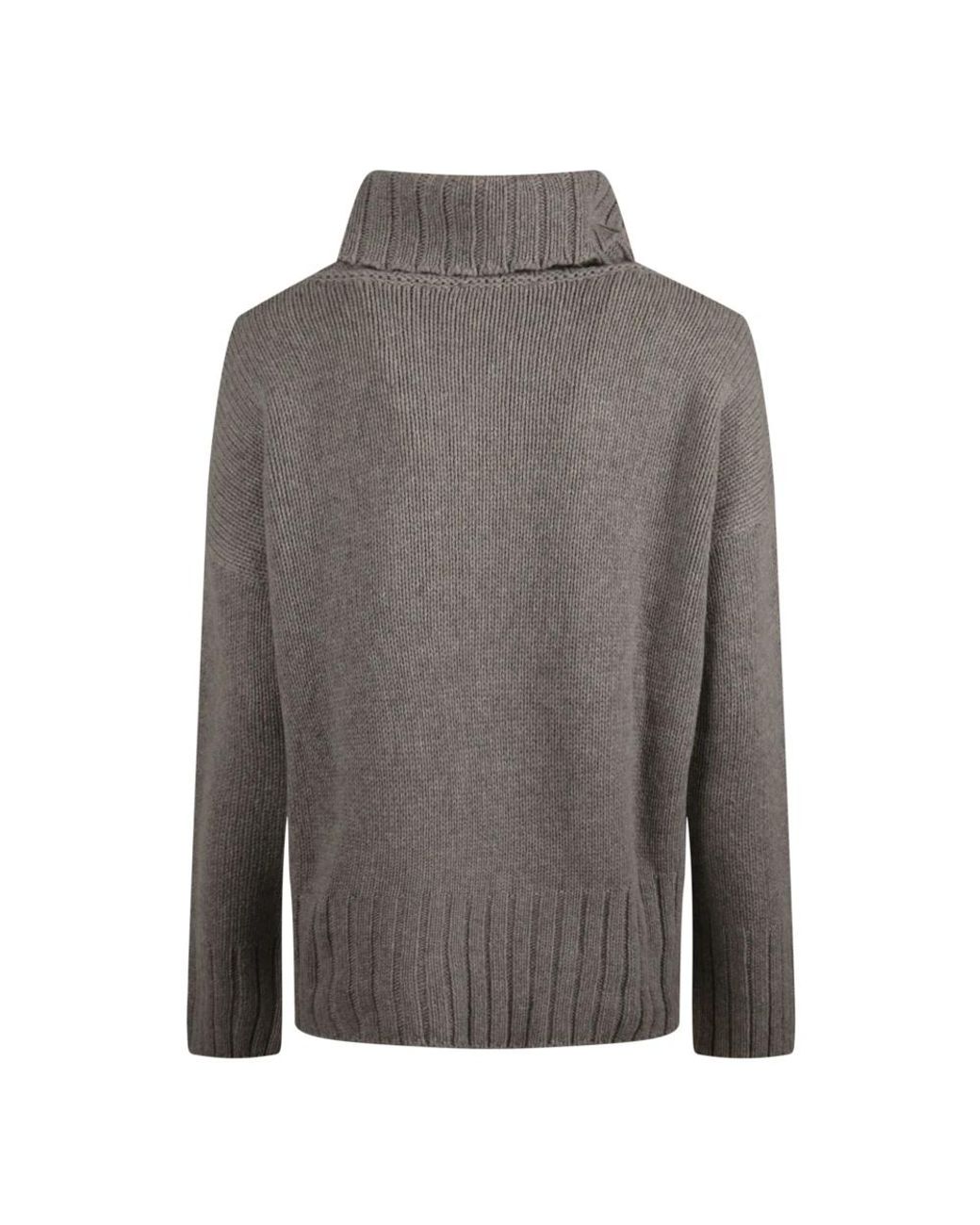 Aragona Gray Cashmere Knitwear