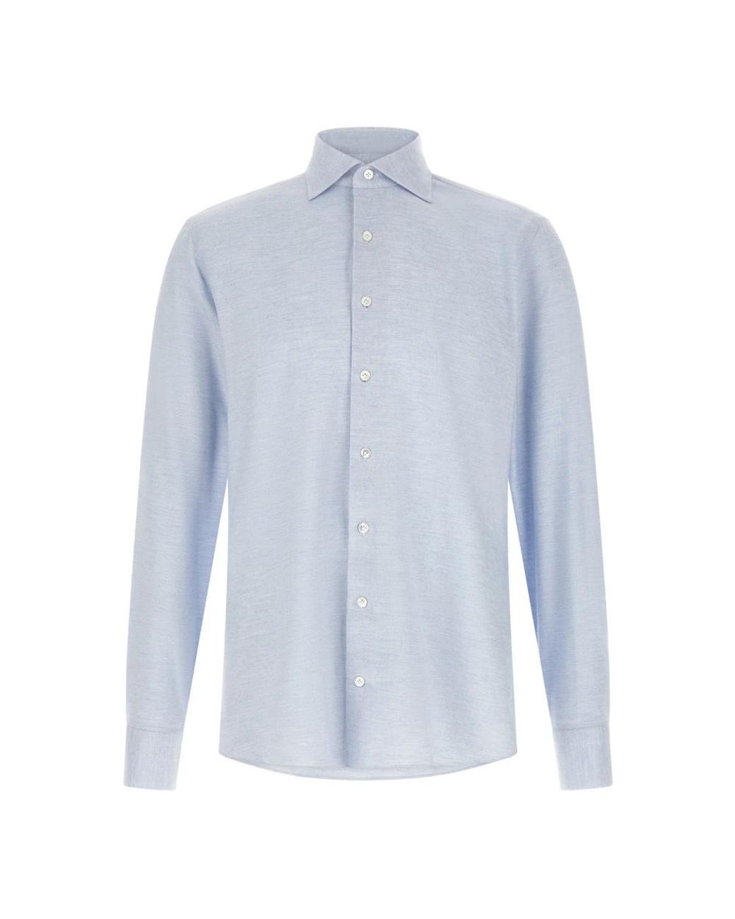 Borriello Blue Casual Shirts for men