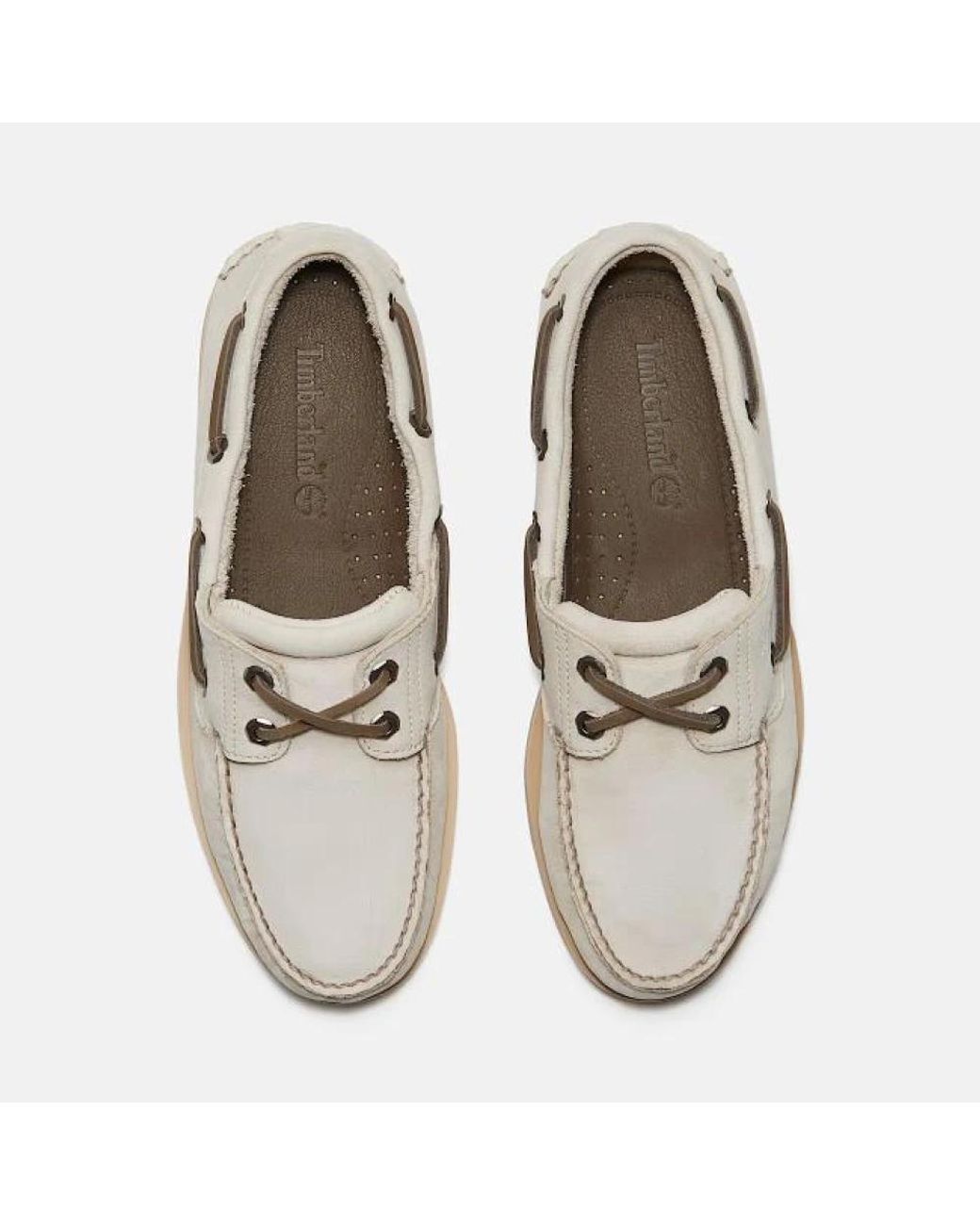 Timberland Klassische Bootsschuhe in White für Herren