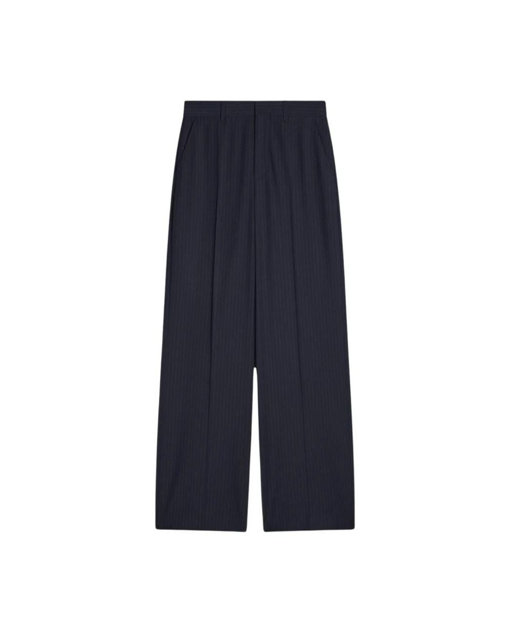 Vanessa Bruno Blue Wide Trousers