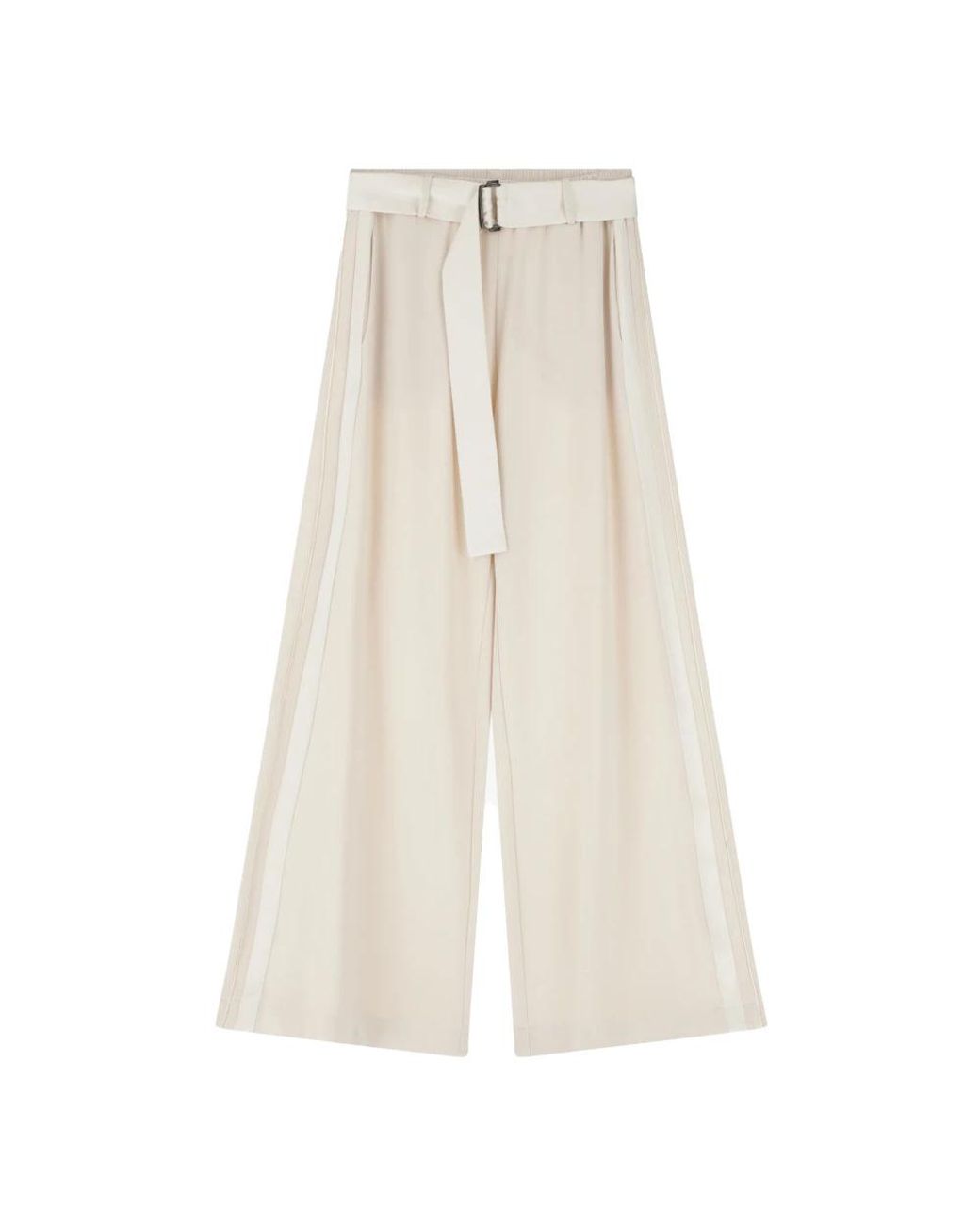 Imperial White Wide Trousers