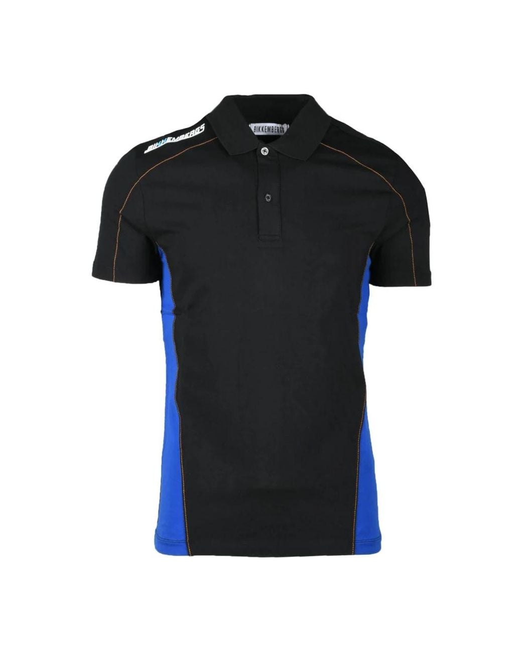 Bikkembergs Black Polo Shirts for men