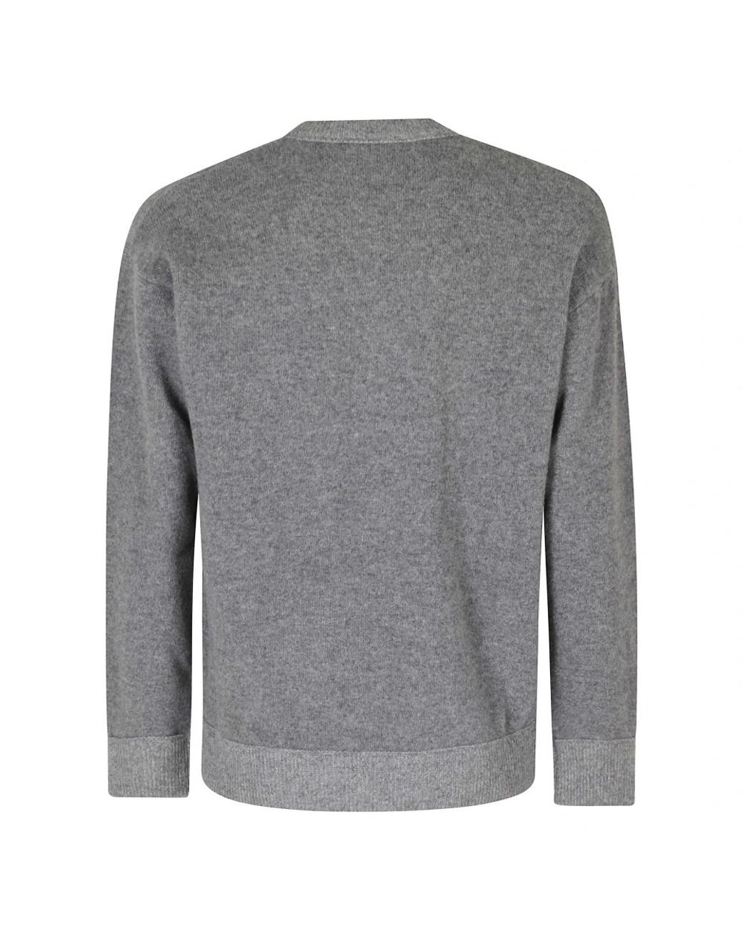 Roberto Collina Gray Round-Neck Knitwear for men