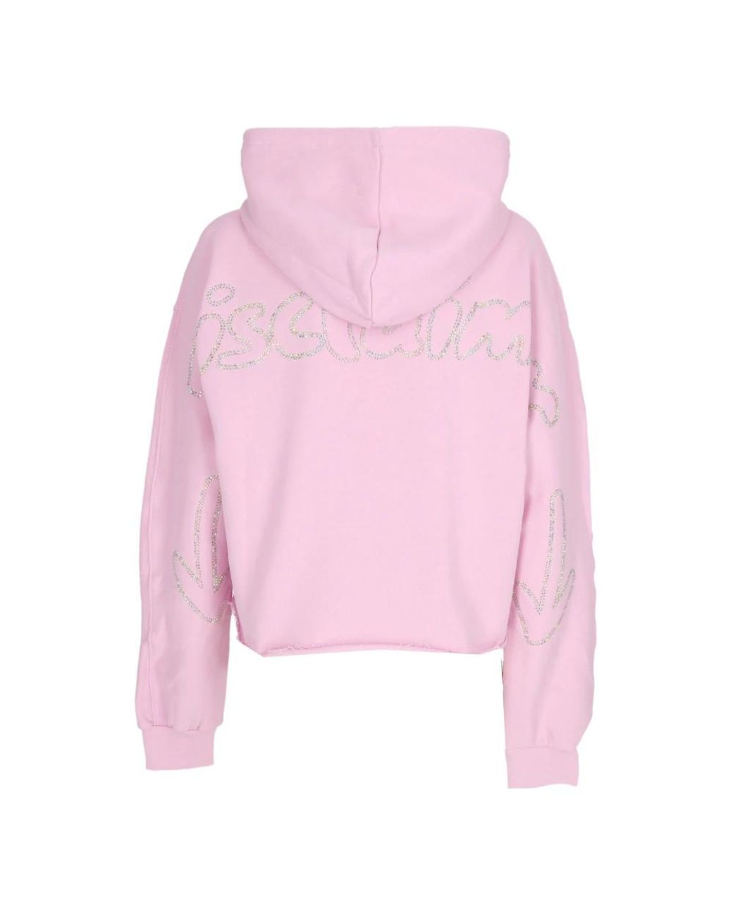 DISCLAIMER Pink Hoodies