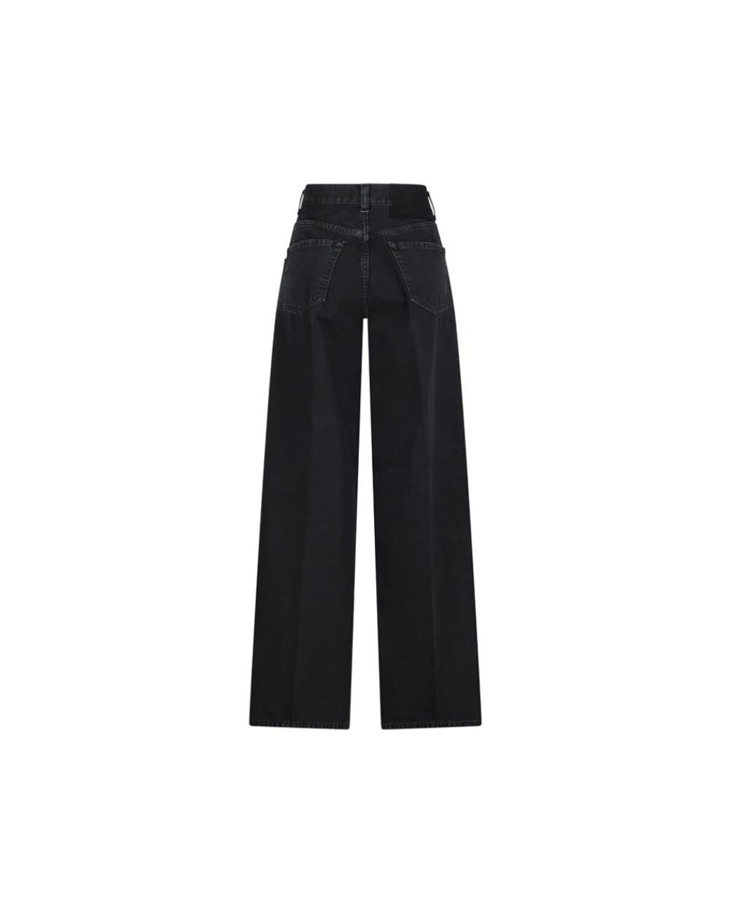 Haikure Black Wide Jeans