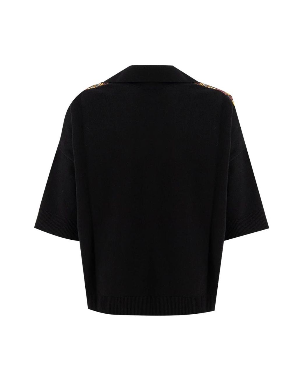 Etro Black V-Neck Knitwear