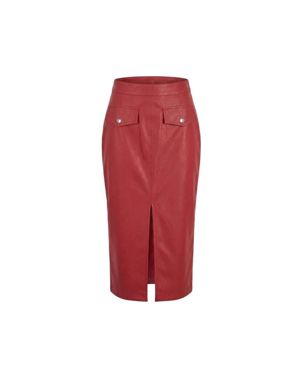 Pinko Red Pencil Skirts