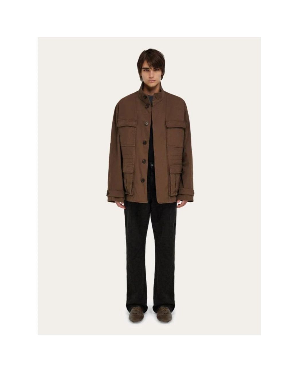 Ferragamo Brown Light Jackets for men
