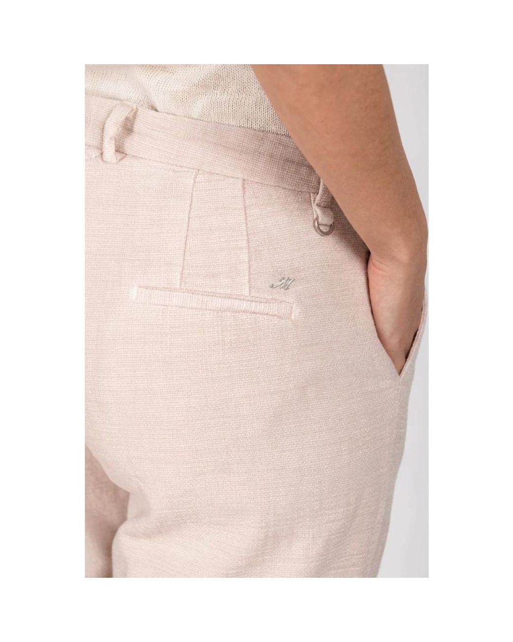 Mason's Pink Cropped Trousers