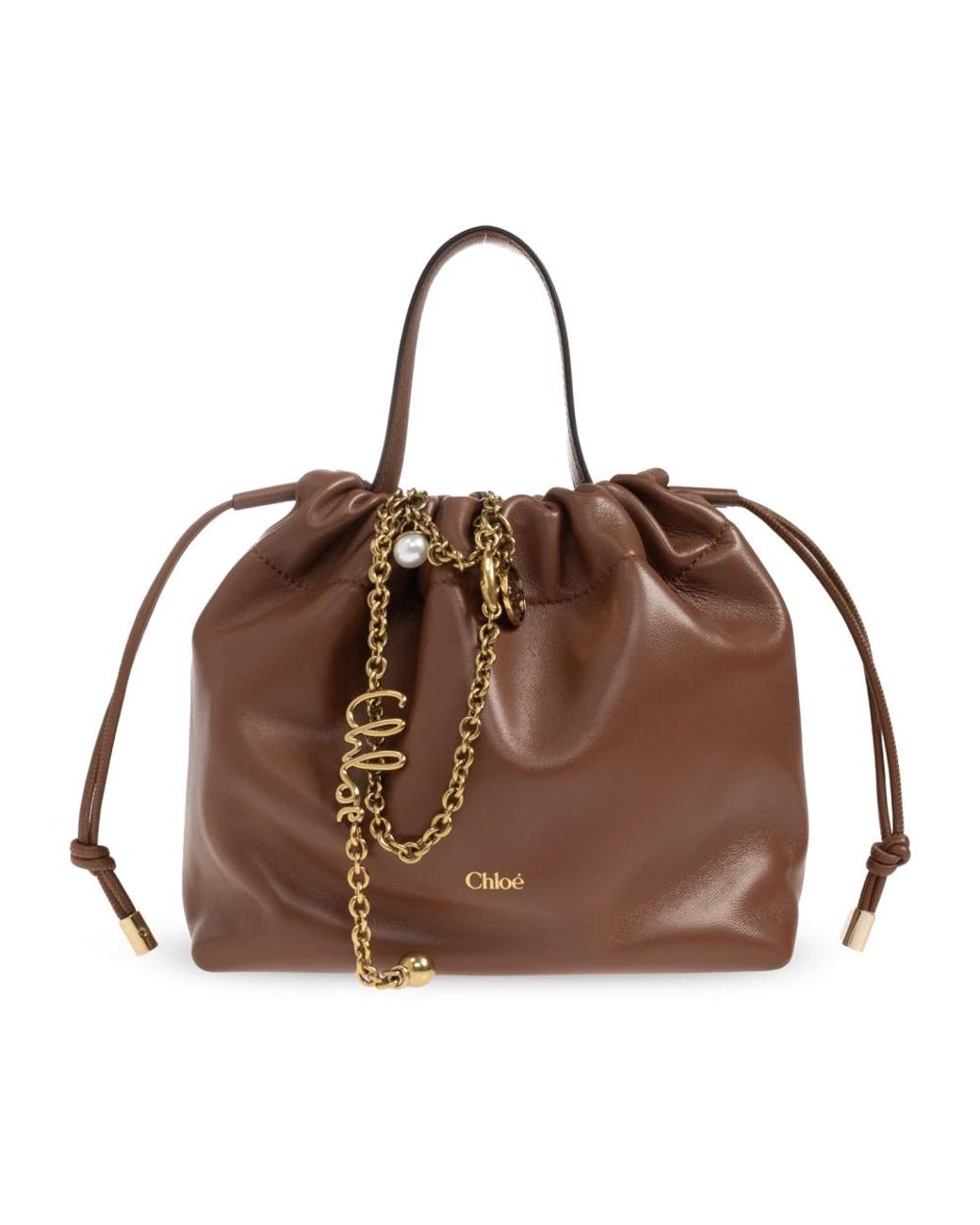 Chloé Brown Bucket Bags