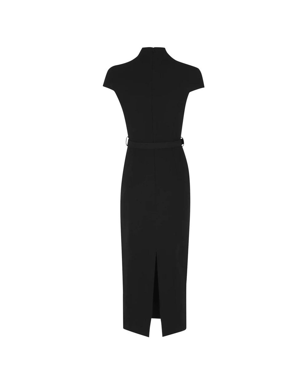 Self-Portrait Black Midi Dresses