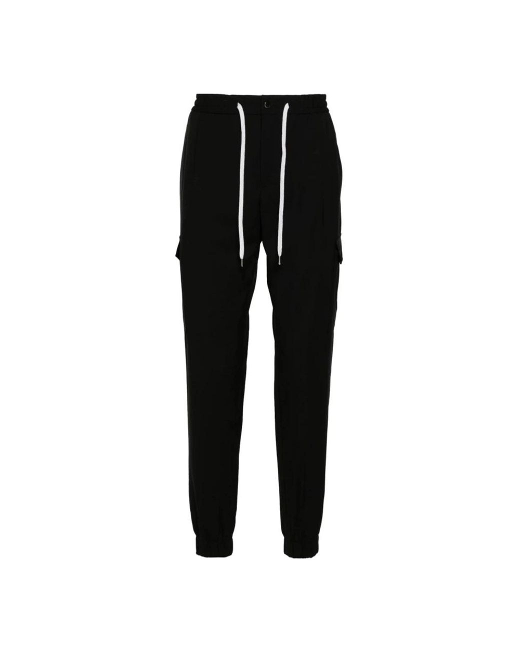 PT Torino Black Sweatpants for men