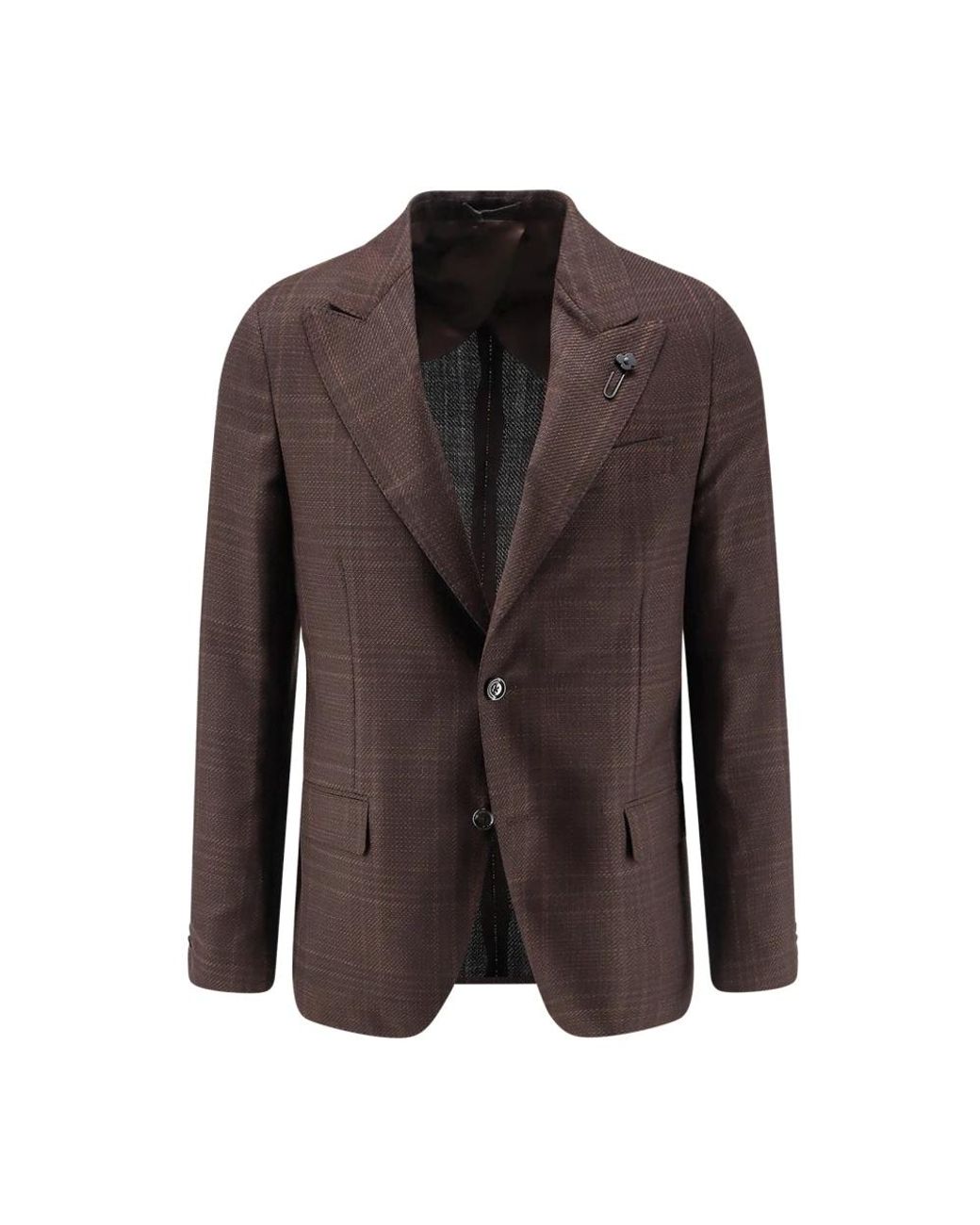 Lardini Brown Blazers for men