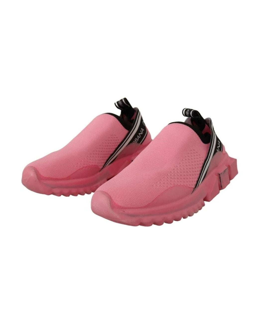 Dolce & Gabbana Pink Sneakers