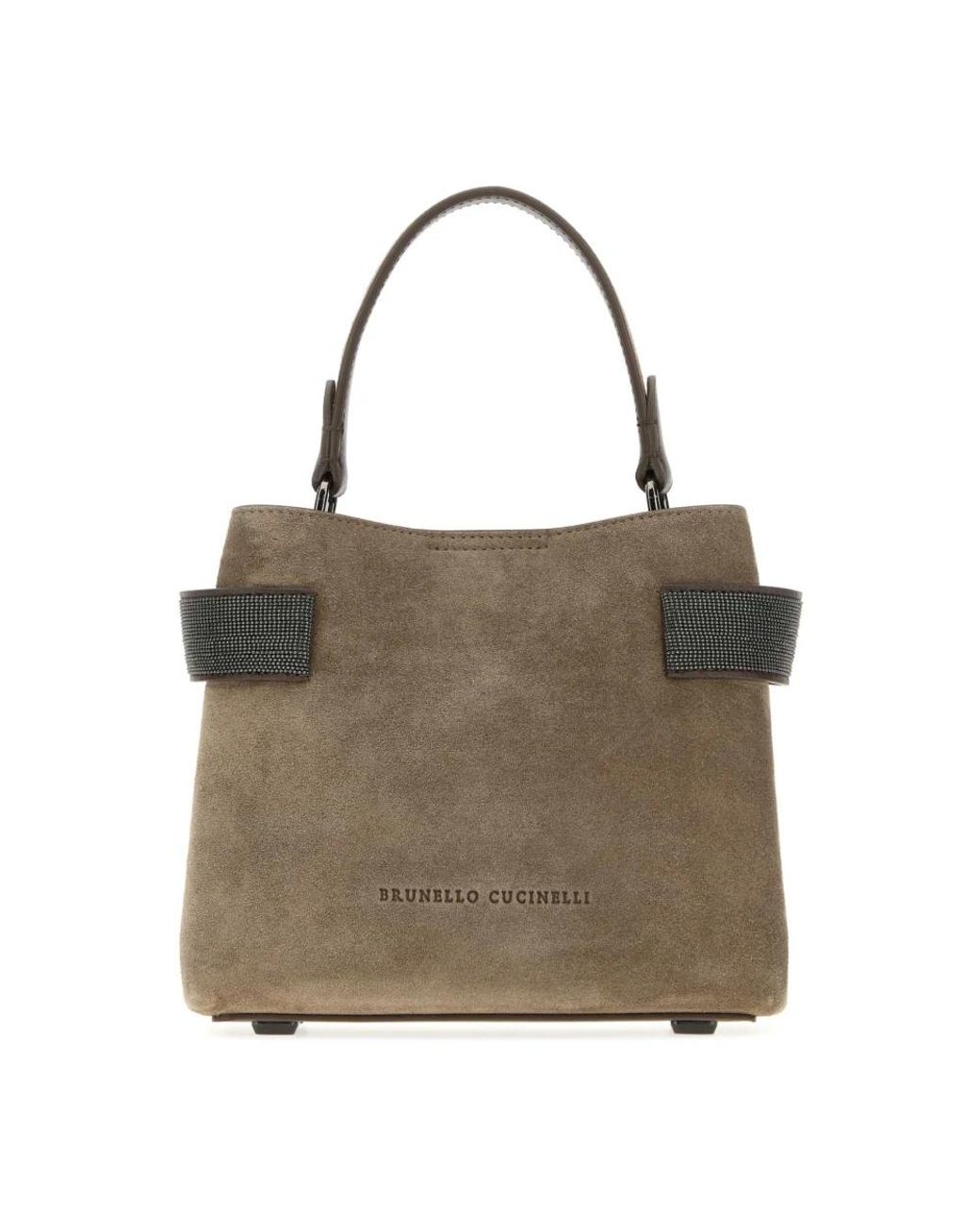 Brunello Cucinelli Gray Shopping Bags